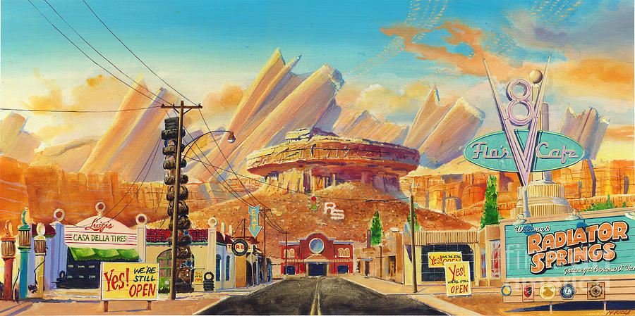 pixar radiator springs