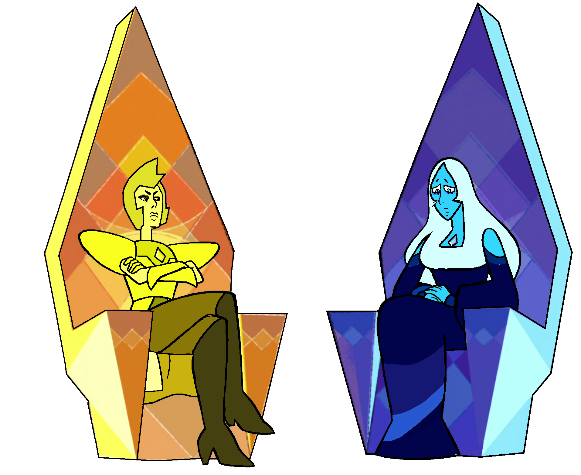 Blue Diamond's Hair - Steven Universe Wiki - wide 4