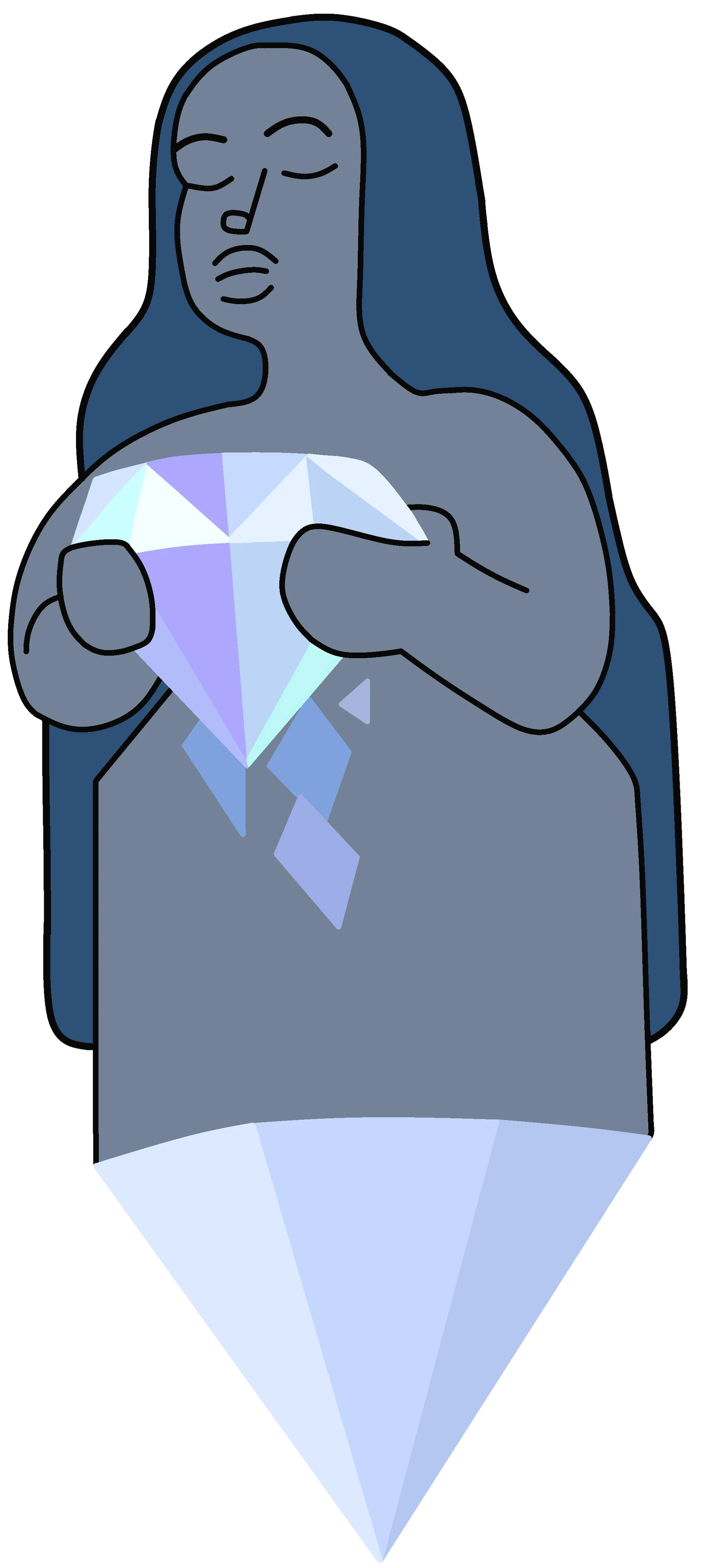 Estatua de Diosa Lunar Steven Universe Wiki FANDOM powered by Wikia