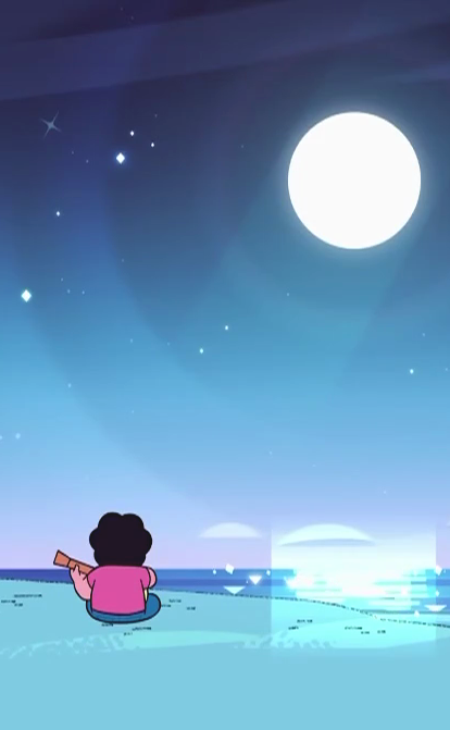 At moonlight