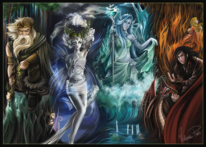 The Elementals by valeriapaes