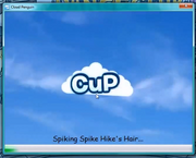 Old startup screen