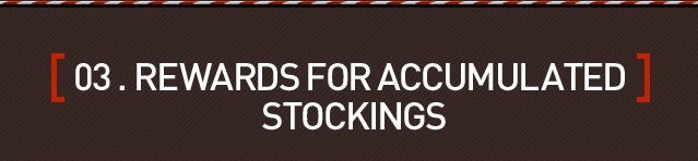 Accumulated stockings banner