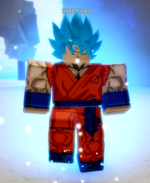 SSJB Goku | Unofficial Dragon Ball Ultimate Roblox Wiki | Fandom