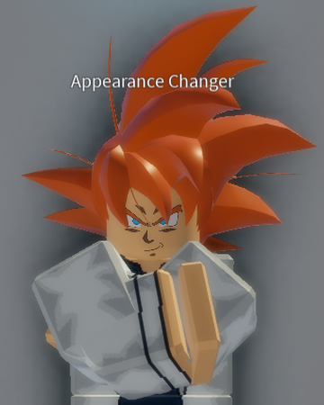 Appearance Changer Unofficial Dragon Ball Ultimate Roblox Wiki Fandom - player height changer roblox