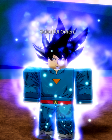 Goku Ultra Instinct Omen Unofficial Dragon Ball Ultimate Roblox Wiki Fandom - roblox ultra instinct