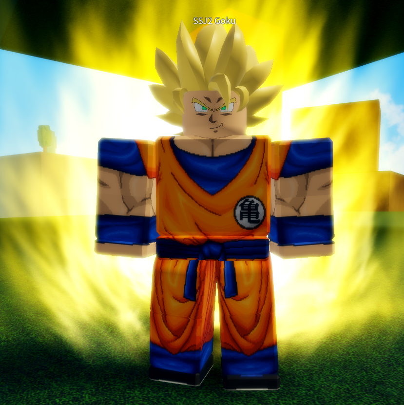 Ssj2 Goku Unofficial Dragon Ball Ultimate Roblox Wiki Fandom - dbz ultimate roblox