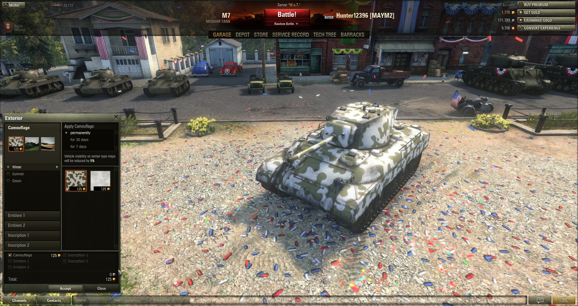 American Winter Camouflage Unofficial World Of Tanks Wiki FANDOM