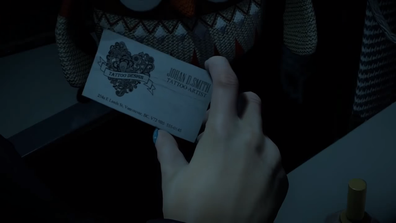 Tattoo Card Until Dawn Wiki FANDOM powered by Wikia