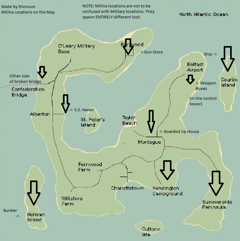 Militia Locations Unturned Bunker Wiki FANDOM powered by Wikia