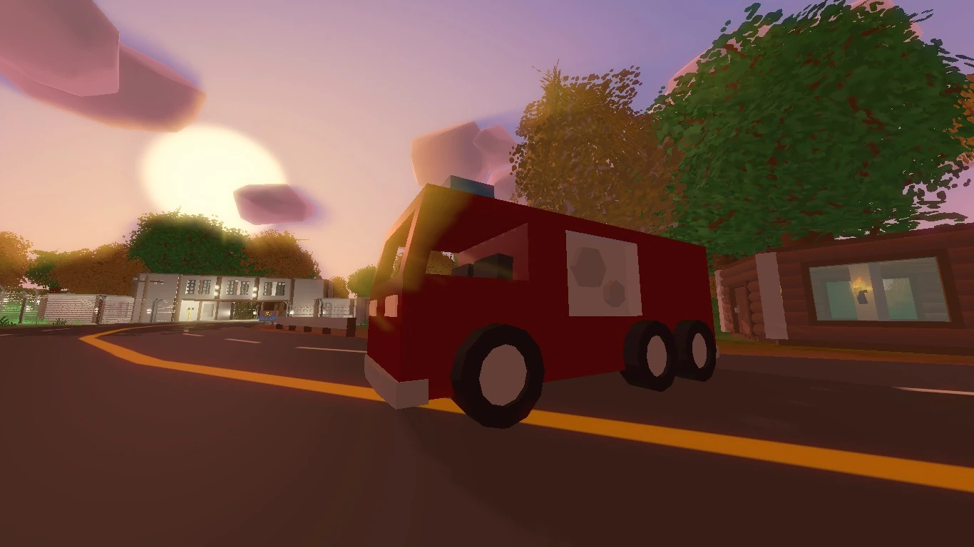 Unturned пожарная машина