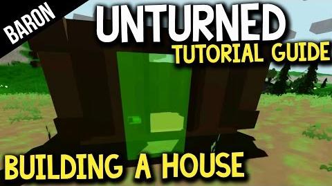 Games unturned building a house