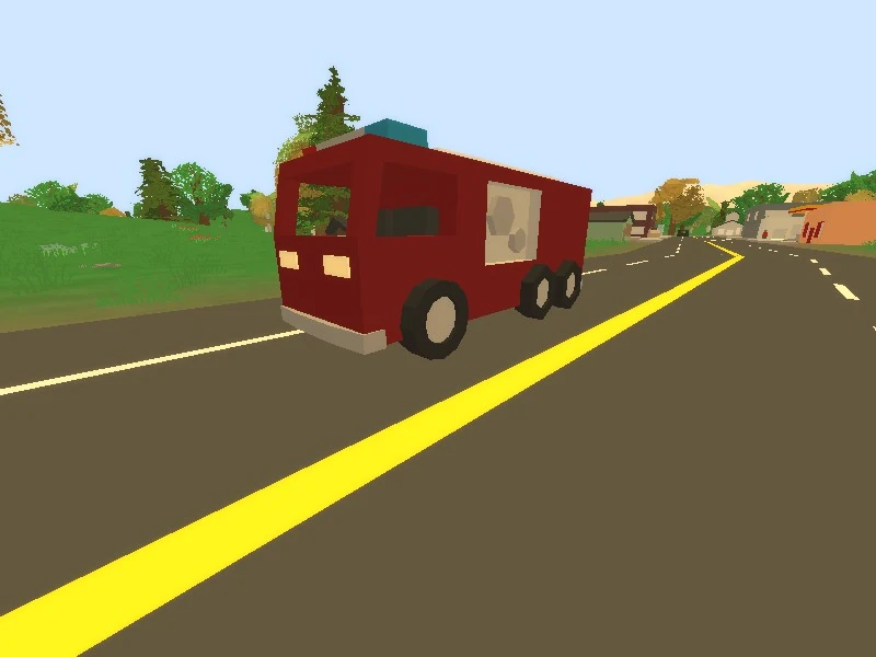 Unturned пожарная машина