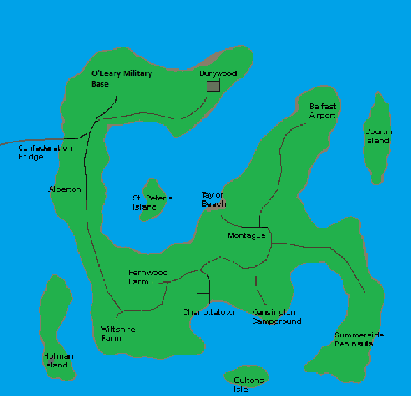 Mapa de PEI  Unturned Wiki ESP Wiki  Fandom