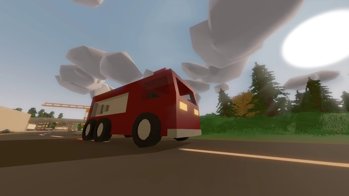 Unturned пожарная машина