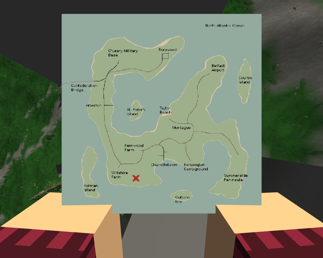 Карта германии unturned