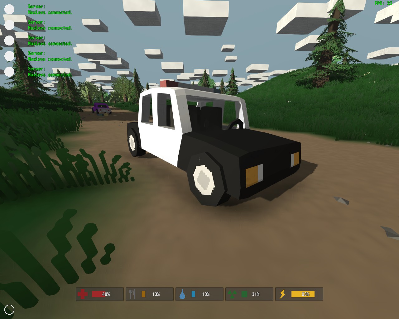 Самая быстрая машина в unturned