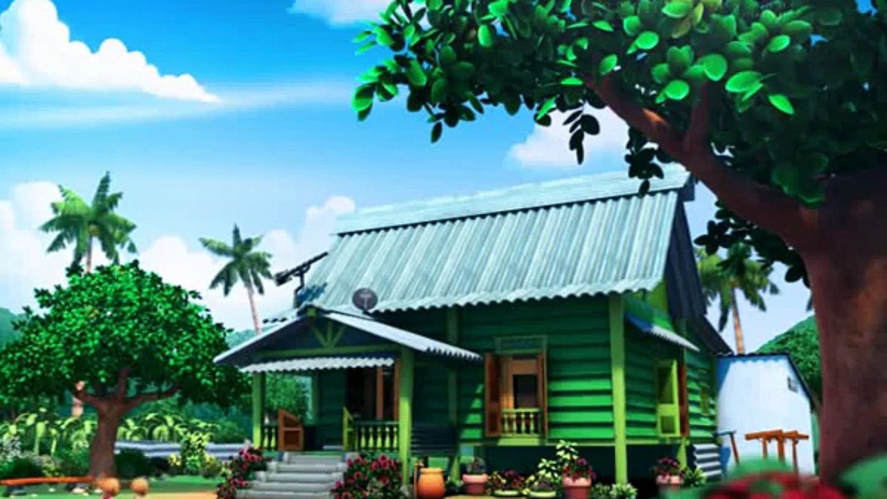video upin ipin rumah baru opah