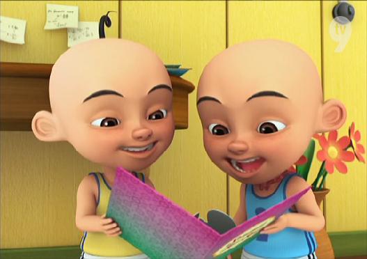 Gambar Upin Ipin June 1987