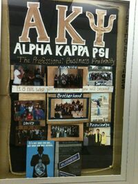 Alpha Kappa Psi Board