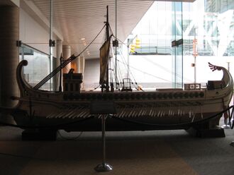 Roman Ship Model from Ben-Hur 1959