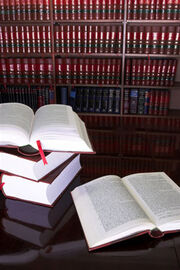 Legal book shelf