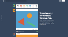 Tumblr Dashboard example