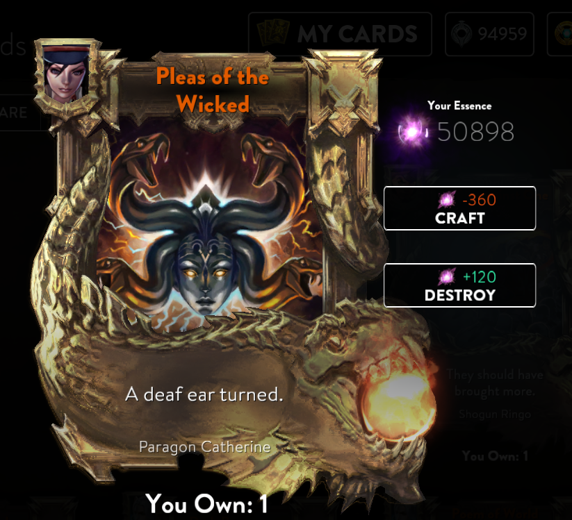 Legendary Cards | Vainglory Wiki | FANDOM powered by Wikia