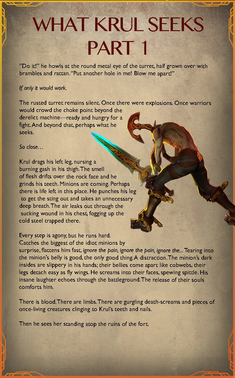KRUL SECOND LORE | Vainglory Wiki | FANDOM powered by Wikia