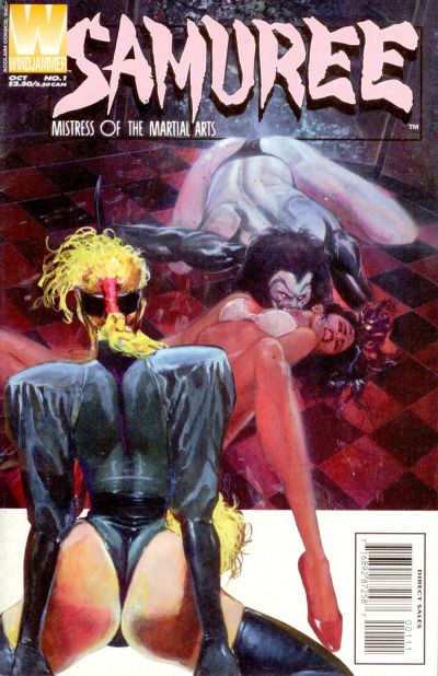 Copertina di Samuree vol 3 (Windjammer)
