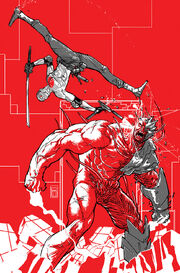 Armor Hunters Bloodshot Vol 1 3 Rossmo Variant Textless