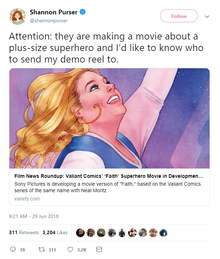 DMGEntertainmentValiantComicsFaithShannonPurser
