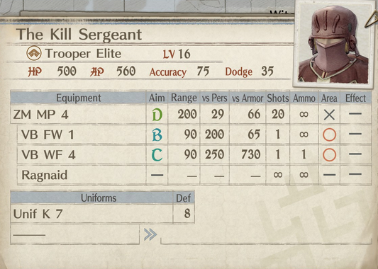 Kill Sergeant-Card