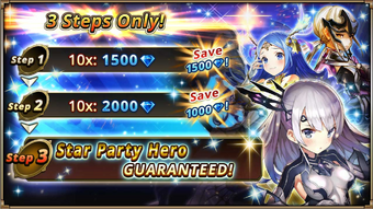 Step Up Star Party Summon Valkyrie Connect Wiki Fandom
