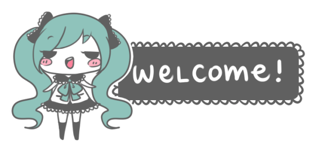 Image - Miku welcome sign free to use by pinkbunnii ...