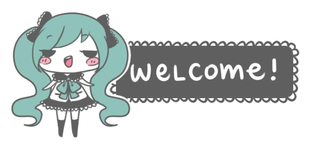 Image - Miku welcome sign free to use by pinkbunnii ...