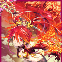 Fiery Lu Bu The Red Valkyrie Crusade Wiki Fandom