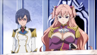 Kasumi & Charlotte spectate