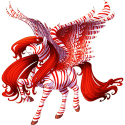 Mint Candy Cane Alicorn Valley Of Unicorns Wiki Fandom