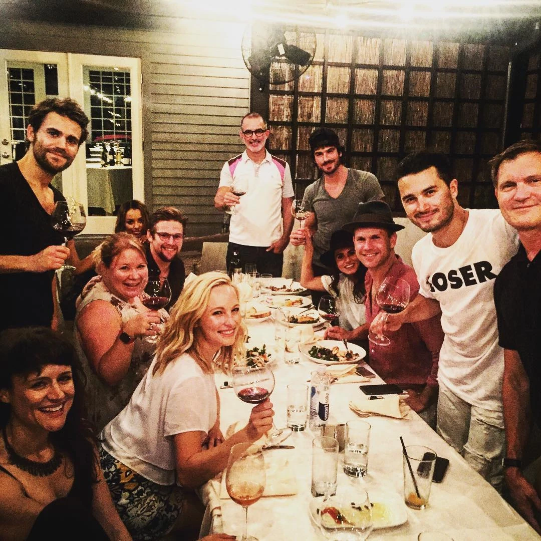 Image - 2016-07-15 6 Nadine Lewington Paul Wesley Julie Plec Kat Graham