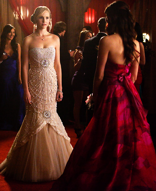 caroline ball gown vampire diaries