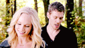 Klaroline smiling