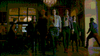 LGC 1x16 Salvatore School Witches Uses Pyrokinesis Against Triad Agents