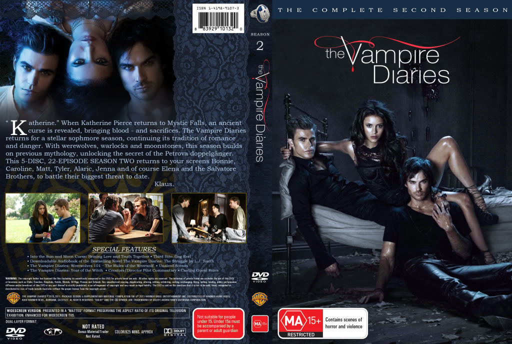 The Vampire Diaries The Complete Second Season Dvd The Vampire Diaries Wiki Fandom 6368