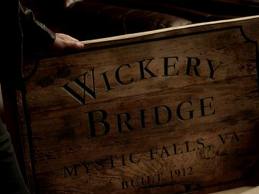 Wickerybridge schild