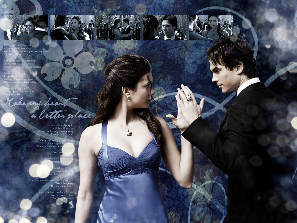 Czy Elena I Damon Będą Mieli Dziecko Bild - Damon-and-Elena-damon-and-elena-24876844-1024-768.jpg | Vampire