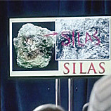 Inscription of Silas on headstone