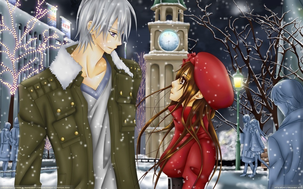 Imagen Yuuki And Zero Vampire Knight Yuki Zero 21345270 985 615