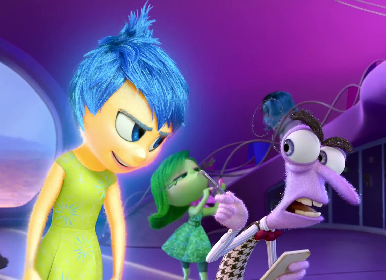 Головоломка 2 заставка. Головоломка / inside out (2015). Головоломка мультфильм 2015 брезгливость и гнев. Головоломка радость печаль брезгливость. Головоломка мультфильм 2015 радость.