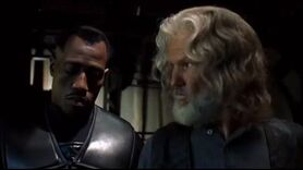 Blade II - Scud and Whistler clash